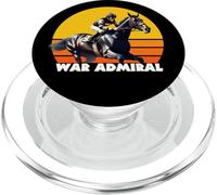 Almirante de Guerra, Caballo de Pura Sangre, del Mar, Camisa de Santa Anita PopSockets PopGrip para MagSafe