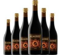 Almirez Vino Tinto con crianza - Intensidad y equilibrio en un Tinta de Toro con cuerpo, ideal para carnes, guisos y momentos de disfrute pausado | 6 botellas