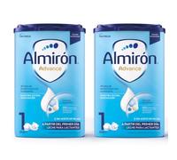 Almirón Advance 1 - Leche de Inicio en Polvo Bebé | Fórmula Completa | DHA | Sin Aceite de Palma | A Partir del Primer Día, 2 x 800g