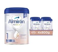 Almirón Profutura 1 - Leche de Inicio en Polvo para Bebé | Con DHA | Adecuada para Lactancia Mixta | Sin Aceite de Palma | Desde el Primer Día | 800g x4