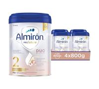 Almirón Profutura 2, Leche en Polvo de Continuación, Nuestra Fórmula 2 Mas Avanzada, Ayuda al Sistema Inmunitario, Apta para la Lactancia Mixta, Leche Bebé Desde 6 Meses, 3.2kg, Paquete de 4 x 800g