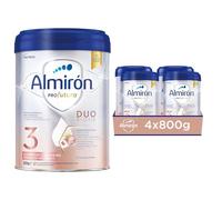 Almirón Profutura 3 - Leche de Crecimiento en Polvo para Bebé | Con HMO 2’FL, GOS/FOS y Lactofidus | Omega 3, Hierro, Calcio y Vitaminas C y D | Desde 12 Meses | 800g x4