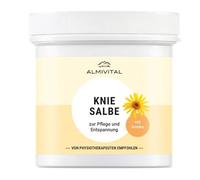 ALMIVITAL Pomada para rodillas, relajación para rodillas y zonas de piel estresadas, crema de masaje fisioterapia, crema para rodillas con árnica, 250 ml
