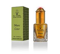 Almizcle Coco 5 ml Perfume - El Nabil Misk Musc Aceite Perfumado para Hombres y Mujeres