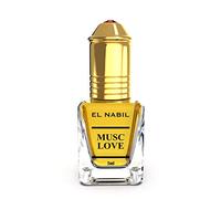 Almizcle Love 5 ml Perfume - El Nabil Misk Musc Aceite perfumado para hombres y mujeres
