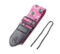 ALMLEU Correa Guitarra Correa de guitarra lona estampada colorida, ajustable, personalizada, for ukelele, accesorios bajo acústico eléctrico, 3 uds(Color 6)