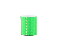 ALMLNLL Rollo de Cinta de precaución Reflective Tape, Self Adhesive Fluorescent Reflector Warning Tape, Multicolor 2.5cm and Width