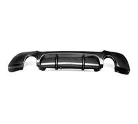 ALMNPRTVX para BMW E92 E93 328i 335i 2007-2013 Coupé Convertible Protector De Labio del Difusor del Parachoques Trasero Alerón Trasero(Carbon Fiber Look-1)