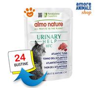 Almo Nature Cat HFC Ayuda Urinaria con Atún del Atlántico, Sobre 50 gr