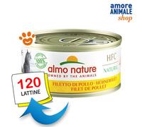 Almo Nature Cat HFC Filete de Pollo Megapack Comida Húmeda Para Gatos Lata 70 gr