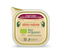 100 g Almo Nature Bio Organic Maintenance Grain Free Carne y Verduras tarrina para perros