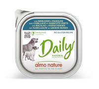 Almo Nature Daily - Alimento Húmedo para Perros - Bacalao y Verduras - 300 g x 9