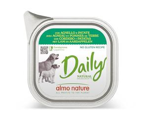 Almo Nature Daily - Alimento Húmedo para Perros - Cordero y Patatas - 100 g x 32