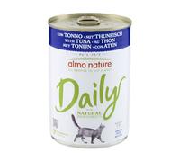 Almo Nature Daily - Comida Húmeda para Gatos Adultos - Paté - Atún - 400 g, Paquete de 24