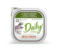 almo nature Daily, Comida húmeda para Perros Adultos con Pavo y calabacín - Pack de 2,7 kg (9 x 300 g)