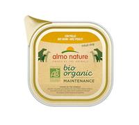 Almo Nature Daily Menu Bio - Comida Húmeda para Perros - Paté con Pollo - Ingredientes Orgánicos - 100g, Pack de 32