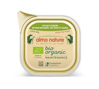 100 g Almo Nature Bio Organic Maintenance Grain Free Pollo y Verduras tarrina para perros
