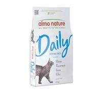 Almo Nature Daily Sterilised - Pienso Seco para Gatos Esterilizados - Atún - Saco da 12 kg