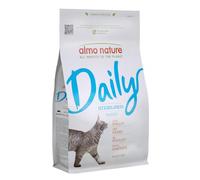Almo Nature Daily Sterilised - Pienso Seco para Gatos Esterilizados - Pollo - Saco da 1,2 kg