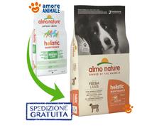 Almo Nature Dog Holistic Mediano Adulto Cordero y Arroz 12 Kg Pienso para Perros