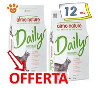 Almo Nature Gato Adulto Daily Con Atún Y Salmón Comida Seca Para Gatos 1,2/12 Kg