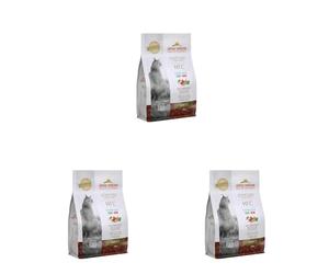 almo nature HFC - Carne de Res Esterilizada para Adultos, alimento seco Completo para Gatos Adultos neutralizados con Carne Fresca 100% HFC, 300 g (Paquete de 3)