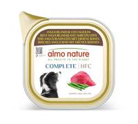 almo nature HFC Complete - Comida húmeda para Perros Adultos - Angus irlandés con judías Verdes - Paquete de 1445 kg (17 x 85 g)