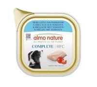 almo nature HFC Complete - Comida Húmeda para Perros Adultos - Bacalao con Tomates - Human Grade, Sin Gluten, Monoproteico - Pack 11 x 150g