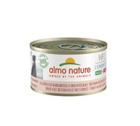 Almo Nature HFC Complete Made in Italy, alimento húmedo para Perros Adultos, Pavo con Remolacha y arroz Integral, 24 latas de 95 g.