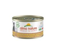 Almo Nature HFC Complete Made in Italy, alimento húmedo para Perros Adultos, Ternero con sabores de Verano, 24 latas de 95 g