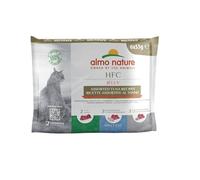 Almo Nature HFC Jelly - Comida Húmeda para Gatos Adultos - Surtido de Atún - Calidad Grado Humano, Sin Gluten - Pack 6 x 55g
