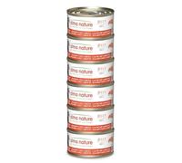 Almo Nature HFC Jelly - Comida Húmeda para Gatos - Salmón y Zanahoria - 70 g x 6 Latas