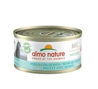 almo nature HFC Natural - Alimento húmedo para Gatos Adultos. Pollo con Quinoa (24 latas de 70 g)