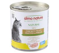 almo nature HFC Natural - Alimento húmedo para Gatos - Filete de Pollo - 280g, 12 Latas