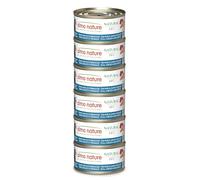 Almo Nature HFC Natural - Comida Húmeda para Gatos - Atún, Pollo y Queso - 70 g x 6 Latas
