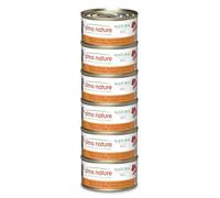 Almo Nature HFC Natural - Comida Húmeda para Gatos - Pollo y Atún - 70 g x 6 Latas