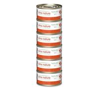 Almo Nature HFC Natural - Comida Húmeda para Gatos - Pollo y Calabaza - 70 g x 6 Latas