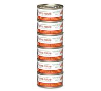 Almo Nature HFC Natural - Comida Húmeda para Gatos - Pollo y Gambas - 70 g x 6 Latas
