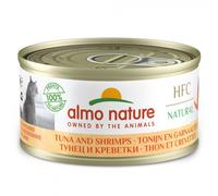 Almo Nature HFC Natural Gato - Atún y camarones - Cantidad: 24 x 70 g