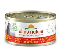 Almo Nature HFC Natural Gato - Pollo y camarones - Cantidad: 6 x 70 g
