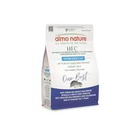 Almo Nature HFC Our Best Sterilised - Pienso para Gatos Adultos Esterilizados - Lubina y Dorada Frescas - Calidad Grado Humano, Sin Gluten, para Control de Peso - 300g