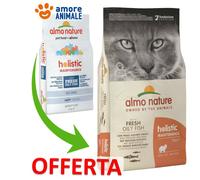 Almo Nature Holistic Cat Adult - Pescado Azul Y Arroz 12 KG - Croquetas Gatos