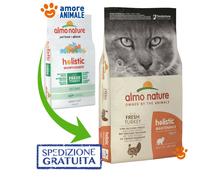 Almo Nature Holistic Gato - Pavo Y Arroz 12 Kg - Croquetas Para Gatos