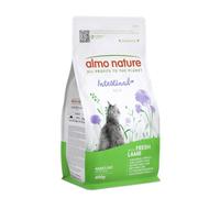 Almo Nature Intestinal Help - Croquetas para Gatos con Cordero Fresco - Apoya la Función Intestinal con Prebióticos y Minerales - Bolsa de 400 g