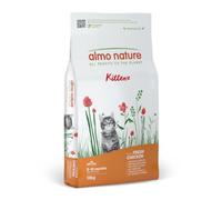 Almo Nature Kitten - Croquetas para Gatitos con Pollo Fresco - para un Crecimiento Equilibrado de 2 a 12 Meses, Adecuado para Embarazo y Lactancia - Bolsa de 12 kg