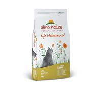 Almo Nature Life Maintenance - Croquetas para Gatos Adultos con Pavo Fresco como Primer Ingrediente - Bolsa de 12 kg