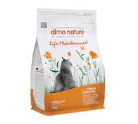 Almo Nature Life Maintenance - Croquetas para Gatos Adultos con Pollo Fresco como Primer Ingrediente - Bolsa de 2 kg