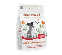 Almo Nature Life Maintenance Pienso Seco para Perro XS-S con Ternera 2 kg - Alimento Completo para Perros Adultos de Raza Pequeña y Muy Pequeña