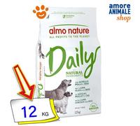 Almo Nature Daily - Alimento Seco para Perros - Cordero, Pollo y Arroz - 12 kg