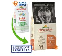 Almo Nature Perro Holistic Grandes 12KG - Cordero Y Arroz - Croquetas para